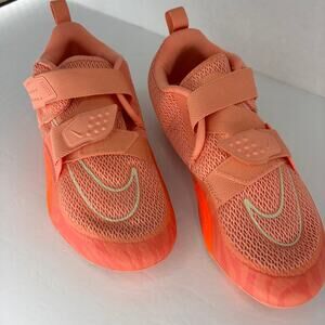 Nike Women's SuperRep Cycle 2 Next Nature Crimson Orange Cycling Shoes